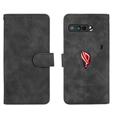 Coque Portefeuille Livre Cuir Etui Clapet L01Z pour Asus ROG Phone 3 Noir