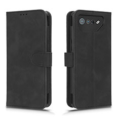 Coque Portefeuille Livre Cuir Etui Clapet L01Z pour Asus ROG Phone 7 Noir