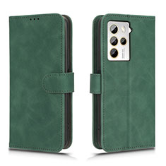 Coque Portefeuille Livre Cuir Etui Clapet L01Z pour HTC U23 5G Vert