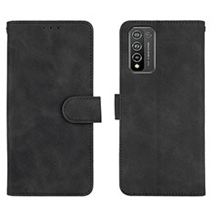 Coque Portefeuille Livre Cuir Etui Clapet L01Z pour Huawei Honor 10X Lite Noir