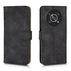 Coque Portefeuille Livre Cuir Etui Clapet L01Z pour Huawei Honor Magic4 Lite 5G Noir