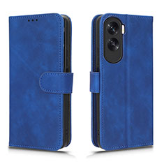 Coque Portefeuille Livre Cuir Etui Clapet L01Z pour Huawei Honor X50i 5G Bleu