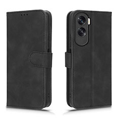 Coque Portefeuille Livre Cuir Etui Clapet L01Z pour Huawei Honor X50i 5G Noir