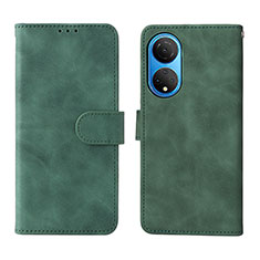 Coque Portefeuille Livre Cuir Etui Clapet L01Z pour Huawei Honor X7 Vert