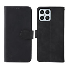 Coque Portefeuille Livre Cuir Etui Clapet L01Z pour Huawei Honor X8 4G Noir