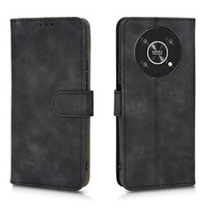 Coque Portefeuille Livre Cuir Etui Clapet L01Z pour Huawei Honor X9 5G Noir