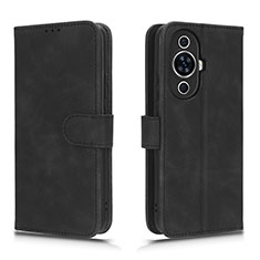 Coque Portefeuille Livre Cuir Etui Clapet L01Z pour Huawei Nova 11 Noir