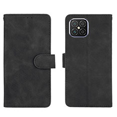 Coque Portefeuille Livre Cuir Etui Clapet L01Z pour Huawei Nova 8 SE 4G Noir