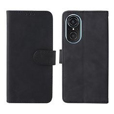 Coque Portefeuille Livre Cuir Etui Clapet L01Z pour Huawei Nova 9 SE Noir