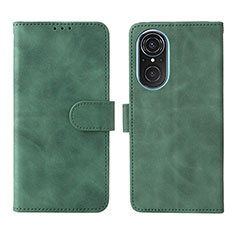 Coque Portefeuille Livre Cuir Etui Clapet L01Z pour Huawei Nova 9 SE Vert