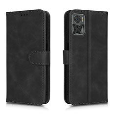 Coque Portefeuille Livre Cuir Etui Clapet L01Z pour Motorola Moto E22i Noir