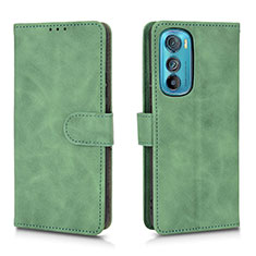 Coque Portefeuille Livre Cuir Etui Clapet L01Z pour Motorola Moto Edge 30 5G Vert