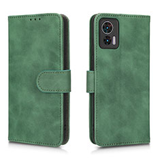 Coque Portefeuille Livre Cuir Etui Clapet L01Z pour Motorola Moto Edge 30 Lite 5G Vert