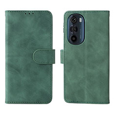 Coque Portefeuille Livre Cuir Etui Clapet L01Z pour Motorola Moto Edge 30 Pro 5G Vert