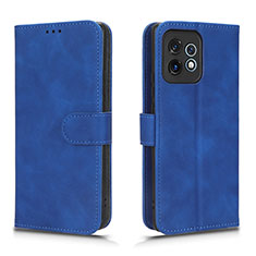 Coque Portefeuille Livre Cuir Etui Clapet L01Z pour Motorola Moto Edge 40 Pro 5G Bleu