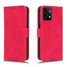 Coque Portefeuille Livre Cuir Etui Clapet L01Z pour Motorola Moto G Stylus (2023) 4G Rose Rouge