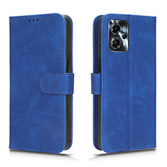 Coque Portefeuille Livre Cuir Etui Clapet L01Z pour Motorola Moto G13 Bleu