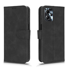 Coque Portefeuille Livre Cuir Etui Clapet L01Z pour Motorola Moto G13 Noir