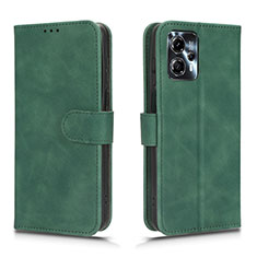 Coque Portefeuille Livre Cuir Etui Clapet L01Z pour Motorola Moto G23 Vert