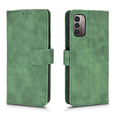 Coque Portefeuille Livre Cuir Etui Clapet L01Z pour Nokia G11 Vert