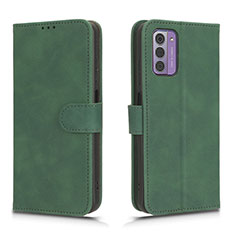 Coque Portefeuille Livre Cuir Etui Clapet L01Z pour Nokia G42 5G Vert