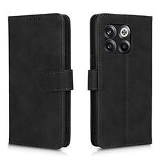 Coque Portefeuille Livre Cuir Etui Clapet L01Z pour OnePlus 10T 5G Noir