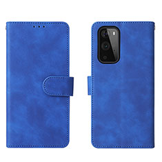 Coque Portefeuille Livre Cuir Etui Clapet L01Z pour OnePlus 9 Pro 5G Bleu