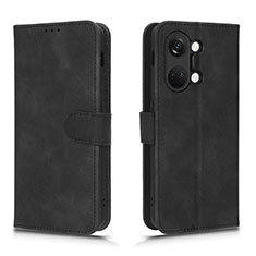 Coque Portefeuille Livre Cuir Etui Clapet L01Z pour OnePlus Ace 2V 5G Noir