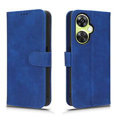 Coque Portefeuille Livre Cuir Etui Clapet L01Z pour OnePlus Nord CE 3 5G Bleu