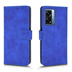 Coque Portefeuille Livre Cuir Etui Clapet L01Z pour OnePlus Nord N300 5G Bleu