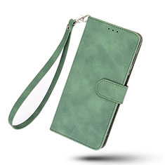 Coque Portefeuille Livre Cuir Etui Clapet L01Z pour Realme 8 Pro Vert