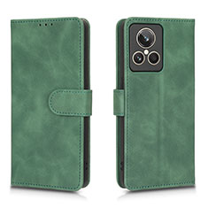 Coque Portefeuille Livre Cuir Etui Clapet L01Z pour Realme GT2 Master Explorer Vert