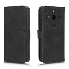 Coque Portefeuille Livre Cuir Etui Clapet L01Z pour Realme Narzo 60 5G Noir