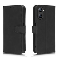 Coque Portefeuille Livre Cuir Etui Clapet L01Z pour Realme V20 5G Noir