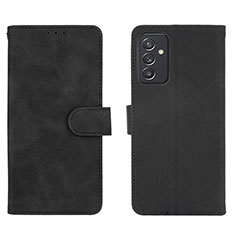 Coque Portefeuille Livre Cuir Etui Clapet L01Z pour Samsung Galaxy A15 5G Noir