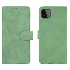 Coque Portefeuille Livre Cuir Etui Clapet L01Z pour Samsung Galaxy A22 5G Vert