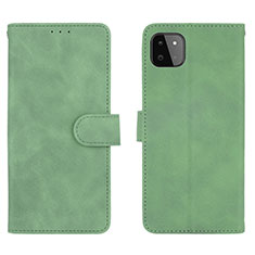 Coque Portefeuille Livre Cuir Etui Clapet L01Z pour Samsung Galaxy A22s 5G Vert