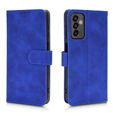 Coque Portefeuille Livre Cuir Etui Clapet L01Z pour Samsung Galaxy F13 4G Bleu