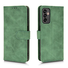 Coque Portefeuille Livre Cuir Etui Clapet L01Z pour Samsung Galaxy F13 4G Vert