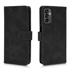 Coque Portefeuille Livre Cuir Etui Clapet L01Z pour Samsung Galaxy M13 4G Noir