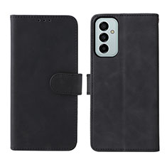 Coque Portefeuille Livre Cuir Etui Clapet L01Z pour Samsung Galaxy M23 5G Noir