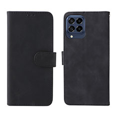 Coque Portefeuille Livre Cuir Etui Clapet L01Z pour Samsung Galaxy M53 5G Noir