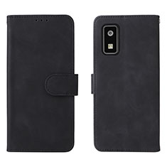 Coque Portefeuille Livre Cuir Etui Clapet L01Z pour Sharp Aquos wish Noir