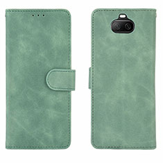 Coque Portefeuille Livre Cuir Etui Clapet L01Z pour Sony Xperia 8 Vert