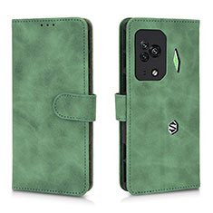 Coque Portefeuille Livre Cuir Etui Clapet L01Z pour Xiaomi Black Shark 5 Pro 5G Vert