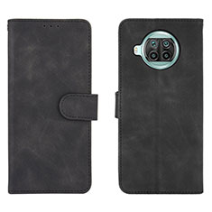 Coque Portefeuille Livre Cuir Etui Clapet L01Z pour Xiaomi Mi 10i 5G Noir