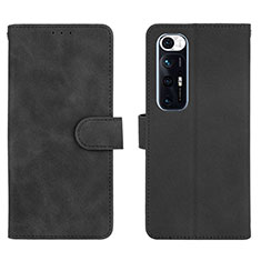 Coque Portefeuille Livre Cuir Etui Clapet L01Z pour Xiaomi Mi 10S 5G Noir