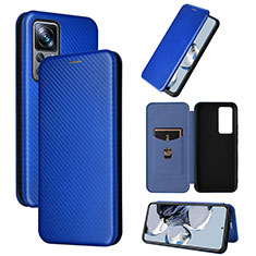 Coque Portefeuille Livre Cuir Etui Clapet L01Z pour Xiaomi Mi 12T 5G Bleu