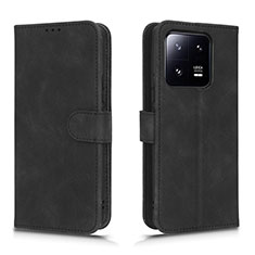 Coque Portefeuille Livre Cuir Etui Clapet L01Z pour Xiaomi Mi 13 Pro 5G Noir