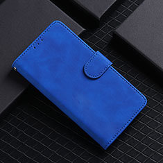 Coque Portefeuille Livre Cuir Etui Clapet L01Z pour Xiaomi POCO C3 Bleu